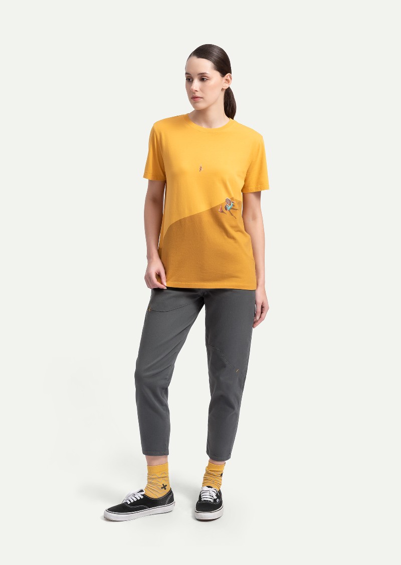 KAFT Sulphur Unisex Regular Creative Tshirt Laugar - 7